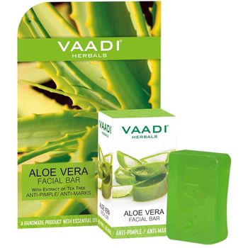 Vaadi Herbals Aloe Vera Facial Bar 25g