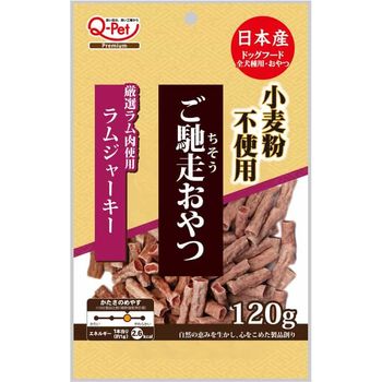 Q-Pet Dog Treats Treat Snacks Lamb Jerky 120g