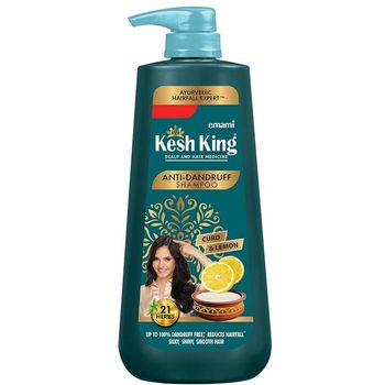Emami Kesh King Ayurvedic Anti Dandruff Shampoo Curd 600ml