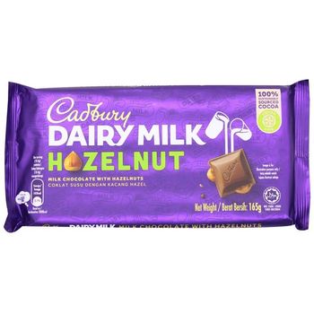 Cadbury Dairy Milk Hazelnut 165g