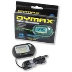 Dymax Digital Thermometer With LCD Display Clear