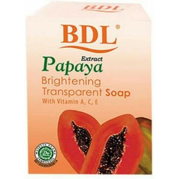 BDL Papaya Brightening Transparent Soap 