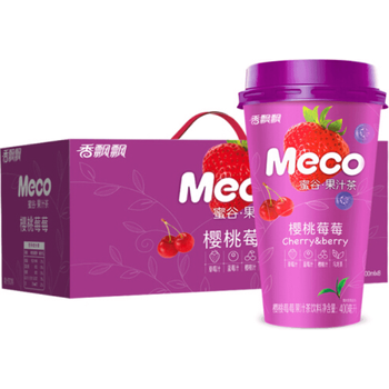 Xiang Piao Piao Meco Fruit Tea Cherry And Berry Flavour 400ml