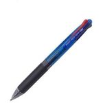Pilot Ballpoint Pen Feed Gp4 Retractable 4-Color 0.7mm Transparent Blue