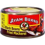Ayam Brand Fried Mackerel With Black Beans 150g