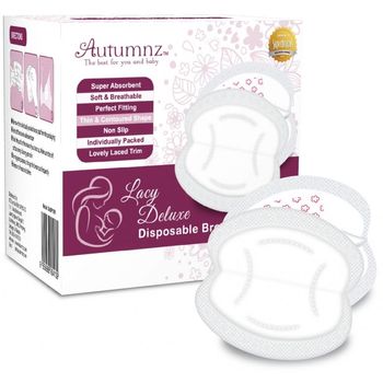 Autumnz Lacy Deluxe Disposable Breastpads 36pcs