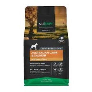 Nutripe Dog Essence Australian Lamb and Salmon with Green Tripe 1.8kg