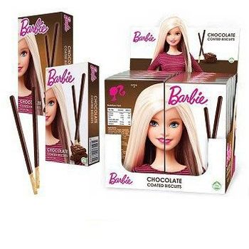 Barbie Coated Biscuit Strawberry