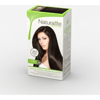 Naturalite Organic Permanent Hair Colour 4.0 Brown