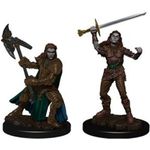 Neca D&D Nolzurs Marvelous Unpainted Miniatures Wave 7 Half-orc Female Fighter