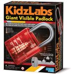 4M Kidz Labs Giant Visible Padlock