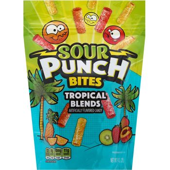 Bonart Sour Straws Barbie Tropical 35g