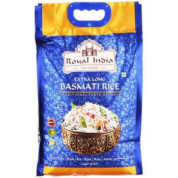 Royal India Basmati Rice Extra Long 5kg