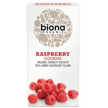 Biona Organic - Snack, Raspberry Filled Cookies (175g)
