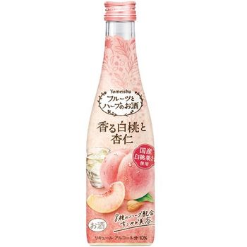 Yomeishu Fruit And Herb Liquor Fragrant White Peach And Apricot Kernel 300ml
