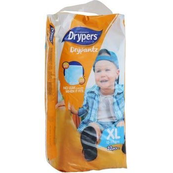 Drypers Drypantz Diaper Pants Size XL 32pcs