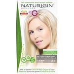 Naturigin Platinum Blonde Hair Dye 10.0 Permanent Hair Color 100% Grey Coverage Certified Organic Natural Ingredients Deeply Nourishes The Hair Ammonia Vegan Long Lasting Results