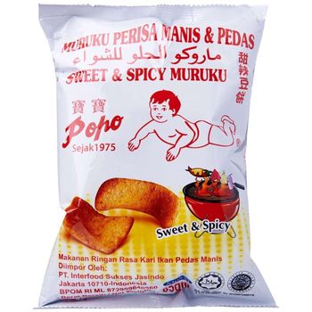 Popo Muruku Big Sweet Spicy individual Pkt 60g