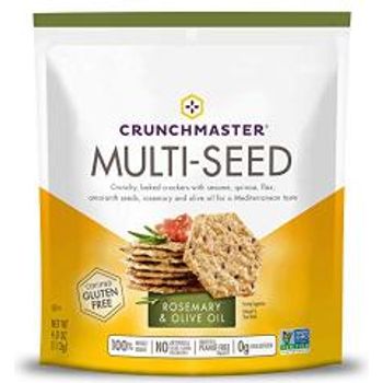 Crunchmaster Multi-seed Crackers Rosemary And Olive Oil 113g