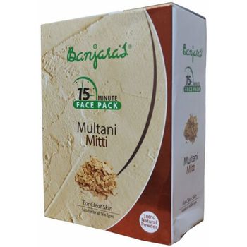 Banjara's Face Pack Multani Mitti Clear Smooth Skin 100g