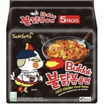Samyang Lovely Hot Buldak Fried Noodles 5 Packs 140g