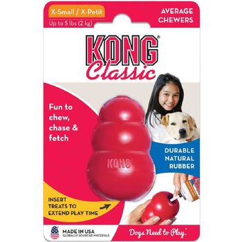 Kong Classic Dog Toy Extra Small 27g