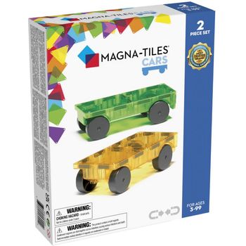 Magna-Tiles Cars 2 Piece Expansion Set