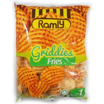 Ramly Griddies Fries Crispy And Crunchy 1kg
