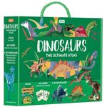 Sassi The Ultimate Atlas And Model Set Dinosaurs 64 Pieces