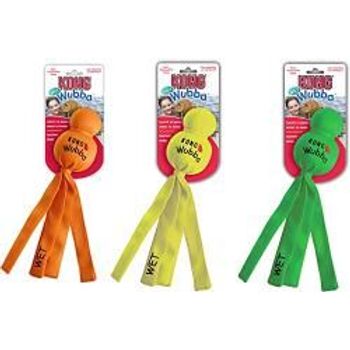 Kong Wubba Wet Floating Dog Toy For Water Play And Fetching For Xlarge Dogs Assorted Colors