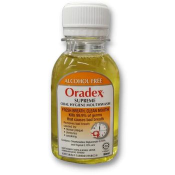 Oradex Mouthwash Supreme 90ml