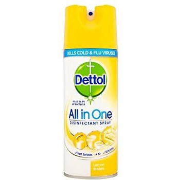Dettol All in One Disinfectant Lemon Spray 400ml