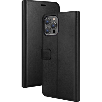 Viva Madrid Finura Synthetic Leather For Apple Iphone 13 Pro Max Black