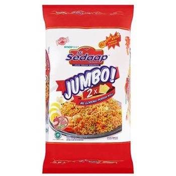 Mi Sedaap Mi Goreng Original JUMBO Mee Kering 4 x 139g
