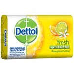 Dettol Fresh Sabun Antibacterial Bar Soap 105g
