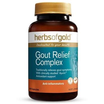 Herbs of Gold Gout Relief Complex 60 Capsules