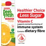 Marigold Peel Fresh Juice Orange Less Sugar 1L