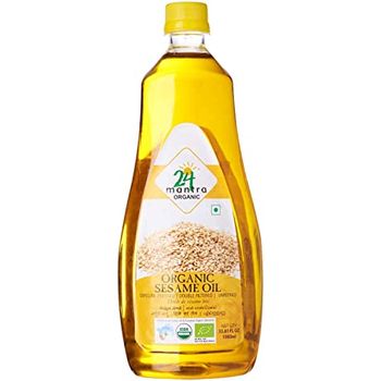 24 Mantra Organic Cold Pressed Sesame Oil 1l
