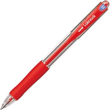Uni Very Easy Knock Pen 0.5mm Red