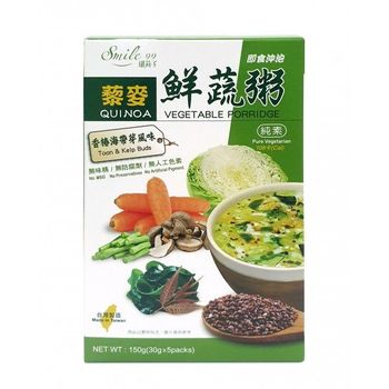 Smile99 Quinoa Vegetable Porridge Toon & Kelp Buds 30g x 5packs
