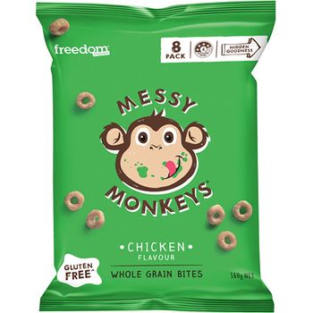 Freedom Foods Messy Monkey Bites Chicken 8 Pack