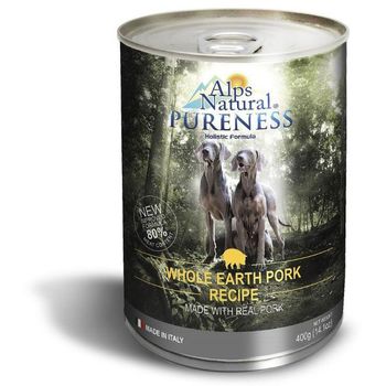 Alps Natural Dog Canned Food Pureness Pork 400g