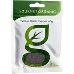 Gourmet Organic Pepper Black Whole