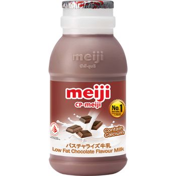 Meiji Low Fat Chocolate Flavour Milk 200ml