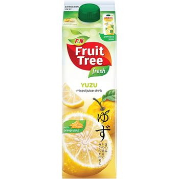 F&N Fruit Tree Yuzu Mix Juice With Orange Pulp 1l