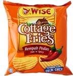 Wise Cottage Fries Potato Chips Hot And Spicy 65g