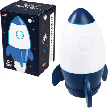 Space Age Rocket Night Light Showcase Online