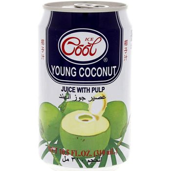 Ice Cool Young Coconut Juice With Pulp 310ml