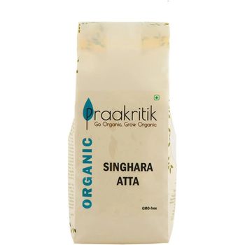Praakritik Organic Singhara Atta Water Chestnut Flour 500g