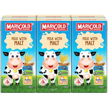 Marigold Uht Milk Malt 200ml